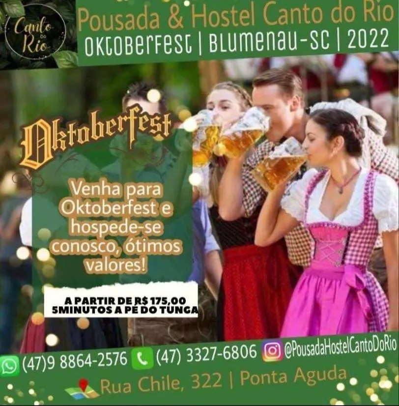 Pousada E Hostel Econômica Canto do Rio Blumenau
